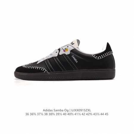 阿迪达斯 德训鞋 Adidas Originals Samba Og Shoes 经典运动鞋小白鞋 T头鞋 男女鞋 彰显休闲摩登风情的时尚经典鞋。它诞生于50年 - 点击图像关闭