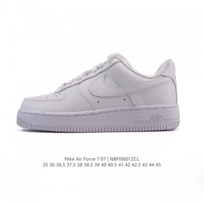 耐克 Nike Air Force 1 '07 Low 空军一号含气垫 小白鞋 2025年 蛇年新款 低帮百搭厚底增高休闲运动板鞋。柔软、弹性十足的缓震性能和出