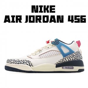 独家实拍jordan Spizike Low Aj 乔丹合体元素 白兰配色 文化休闲板鞋 Hm3712-164 #整双鞋在 Air Jordan 5 Low 廓