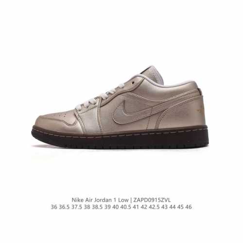 耐克 乔丹air Jordan 1 Low Aj1 乔1 乔丹1代aj1 低帮复古文化休闲运动篮球鞋。从1985 年面世的元年款汲取设计灵感，采用简洁大方的经典