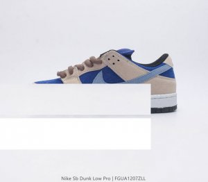 耐克 Nike Sb Dunk Low Pro 男 女滑板鞋 经典复古运动鞋 采用低帮设计，塑就经典 Dunk 风格。鞋垫后跟搭载 Zoom Air 气垫，加衬