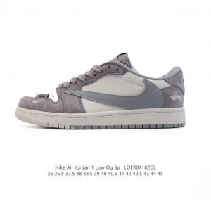真标 耐克 Nike Air Jordan 1 Low Og Sp Military Blue Aj1乔1倒勾 2025年新款 蛇年新款 低帮篮球鞋 Aj1 乔