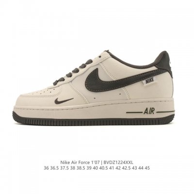 公司级 Af1耐克 Nike Air Force 1 ‘07 Low 空军一号 厚底增高百搭运动板鞋 原楦头原纸板 打造纯正空军版型，专注外贸渠道 全掌内置蜂窝