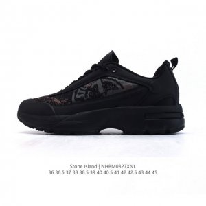 340 【新品公司级】石头岛*Stone Island X New Balance Nb 991 V2 石头岛联名 织物二层绒面皮 低帮老爹鞋 休闲跑步鞋 男女