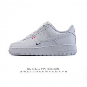 公司级 附赠送Logo清洁刷 Af1耐克 Nike Air Force 1 ‘07 Low 空军一号 小白鞋 厚底增高百搭休闲运动板鞋 原楦头原纸板 打造纯正空