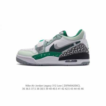耐克 Aj 乔丹 Air Jordan Legacy 312 低帮运动鞋百搭篮球鞋。酷炫混搭，谁人不爱？Air Jordan Legacy 312 Low 运动 - 点击图像关闭