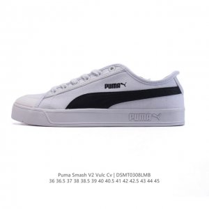 100 全新 Puma/彪马 Smash V2 Vulc Cv 清新系列 男女鞋 简洁的色彩与帆布结合官方新款主推休闲运动板鞋，Puma（彪马）来自德国的运动品