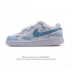 公司级 耐克Nike Court Vision Low 校园风低帮复古篮球板鞋男女运动鞋 延续80年代复古篮球鞋 添加学院风细节 皮革组合鞋面 利落风格 重现复