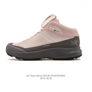 公司级 始祖鸟 Arc’Teryx Aerios Gxt登山靴 防水加强版女士系列加强版户外防水帮登山鞋徒步鞋 轻量支撑长距离越野跑鞋 轻便透气户外运动鞋 耐磨