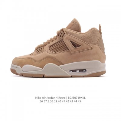 公司级 真标 耐克 Nike Air Jordan 4 Retro Og迈克尔 乔丹Aj4代乔4 中帮复古休闲运动文化篮球鞋。秉承轻量化的速度型篮球鞋设计思想完