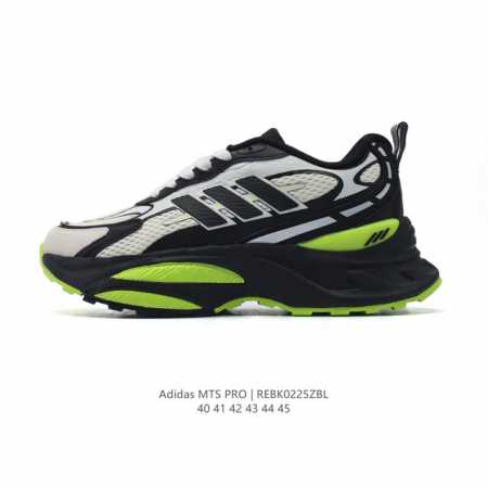 公司级 阿迪达斯 Adidas Originals Mts Pro 复古厚底老爹透气运动跑鞋。纤维革组合透气网眼布鞋面鞋材,中底搭载。阿迪Mts Pro：城野双 - 点击图像关闭