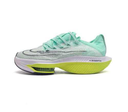 耐克 Nike Air Zoom Alphafly Next% 马拉松 原标原盒真碳纤维 真zoom X 气垫正确版型 鞋面采用更轻质更透气的 Atomknit