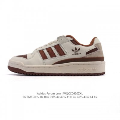 Adidas 阿迪达斯 三叶草 Forum Low 男女运动板鞋 2025年新款 蛇年限定 摩登演绎篮球风的经典鞋。英文的“Forum”，是进行表达的场所，在这