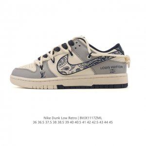 公司级 耐克 Nike Dunk Low Retro 运动鞋复古板鞋 解构绑带 双鞋带，作为 80 年代经典篮球鞋款，起初专为硬木球场打造，后来成为席卷街头的时