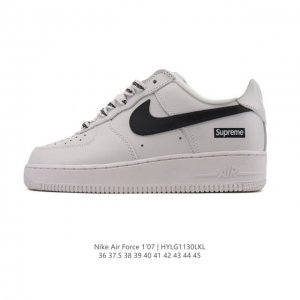 特价 耐克 Nike Air Force 1 '07 Low 空军一号含气垫 小白鞋 低帮百搭厚底增高休闲运动板鞋。柔软、弹性十足的缓震性能和出色的中底设计，横