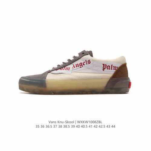 公司级 万斯 Vans Classics Knu Skool 休闲运动板鞋，Vans联名超火的帆布鞋，复古经典，鞋头放大、包边上移加厚、鞋舌加厚。Vans Cl