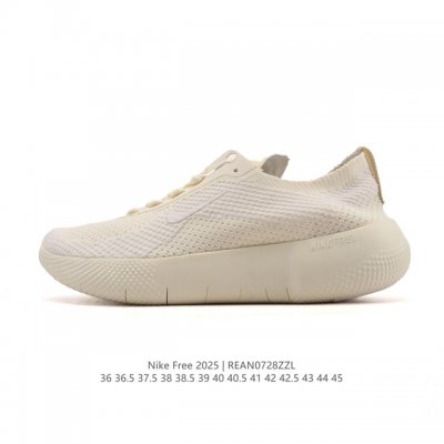 新品 耐克 Nike Free 2025 男女子跑步训练鞋 Hf1078-002 Free 2025 公路运动跑步鞋，采用 Flyknit 飞织材料，助你在运动