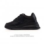 新品公司级 Lv Classic运动鞋 Lv 路易威登Louis Vuitton路易威登Lv男女鞋Classic运动鞋2025款小牛皮字母休闲鞋白色1Ahstf