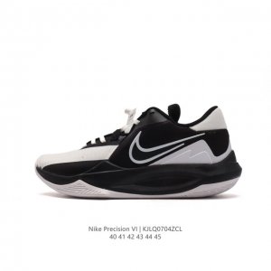 耐克 NIKE Precision VI 缓震耐磨休闲运动男子实战篮球鞋 Precision 6 系列 训练鞋 。这款产品抓地力很好，轻便透气，舒适感强，很适合
