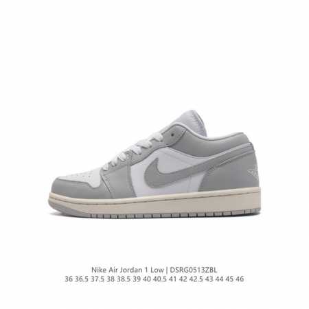 耐克 乔丹air Jordan 1 Low Aj1 乔1 乔丹1代aj1 低帮复古文化休闲运动篮球鞋。该鞋款从 1985 年元年款汲取设计灵感，焕新演绎简约经典 - 点击图像关闭