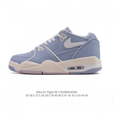 超酷Nike Air Flight 89气垫鞋Aj4简版低帮 兄弟款篮球鞋男女运动鞋。Air Jordan 4 的 “孪生兄弟” Nike Air Flight