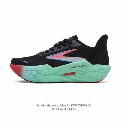 公司级 布鲁克斯brooks马拉松竞速专业跑步鞋透气缓震男鞋 Hyperion 2 旋风 男 平衡 烈风2采用布鲁克斯全新升级后的中底技术，即注入充足氮气的dn - 点击图像关闭