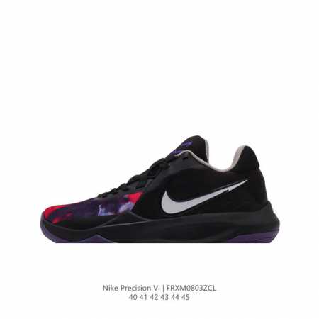 耐克 Nike Precision Vi 缓震耐磨休闲运动男子实战篮球鞋 Precision 6 系列 训练鞋 。这款产品抓地力很好，轻便透气，舒适感强，很适合 - 点击图像关闭