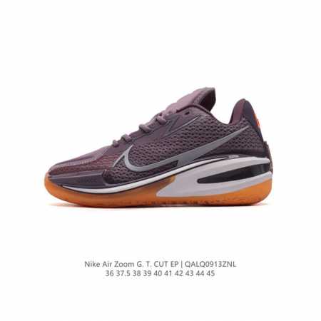 公司级 耐克 Nike Air Zoom G.T. Cut Ep 男女士篮球鞋 专为力求在场上大展身手的篮球运动员打造。该鞋款脚感轻盈，贴地设计旨在缩短触地时间 - 点击图像关闭