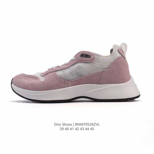 dior 迪奥 高奢品牌 彰显高级气质 Dior 运动鞋低帮系列复古休闲鞋时尚慢跑鞋厚底老爹鞋圆头系带 运动跑鞋 生活休闲鞋 男款 时髦单品 时尚百搭 复古老爹