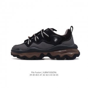 公司级 斐乐 男款老爹鞋 FILA FUSION 厚底增高百搭运动板鞋 意大利百年经典运动品牌，网红单品 小红书推荐爆款 FILA斐乐新款小白鞋斐乐潮牌文化街头