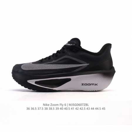 公司级 Nike耐克Zoom Fly 6 马拉松碳板米黑跑步鞋男款运动鞋Fn8455-001春新款Zoom Fly 6 Prm缓震轻便跑步鞋。这款鞋在继承了 N - 点击图像关闭