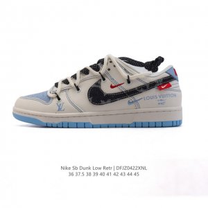 公司级 耐克 Nike Dunk Low Retro 运动鞋复古板鞋2025年新款 解构绑带 双鞋带，作为 80 年代经典篮球鞋款，起初专为硬木球场打造，后来成