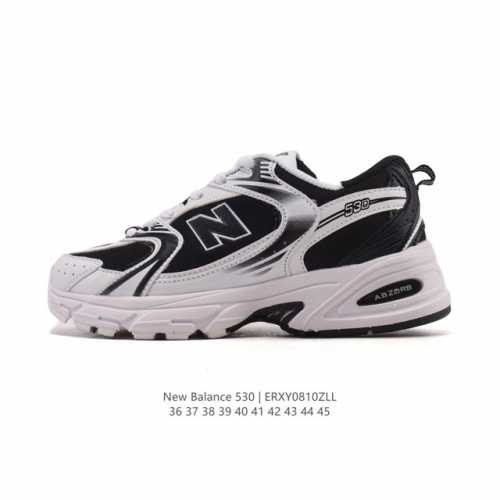 真标 新百伦 Nb530 New Balance 530 复跑古鞋 厚底增高老爹鞋 缓震运动慢跑鞋。Nb530这鞋双确实是Nb家经复典古款式之一，以全科新技诠释