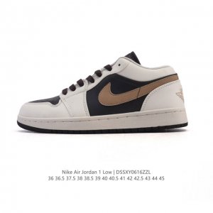 耐克 乔丹Air Jordan 1 Low Aj1 乔1 乔丹1代Aj1 低帮复古文化休闲运动篮球鞋。从1985 年面世的元年款汲取设计灵感，采用简洁大方的经典