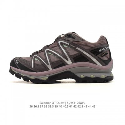 公司级 Salomon萨洛蒙 Xt-Quest 潮流 低帮 户外功能鞋徒步鞋 男女款 Salomon Xt-Quest Gtx是一款专为户外运动设计的多功能徒步