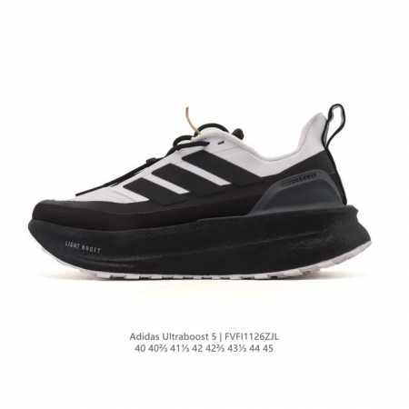 公司级 阿迪达斯 Adidas Ultraboost 5X 爆米花 舒适透气 低帮 越野跑步鞋 男款 时尚 舒适防滑耐磨 低帮运动老爹鞋 阿迪达斯的Ultra - 点击图像关闭