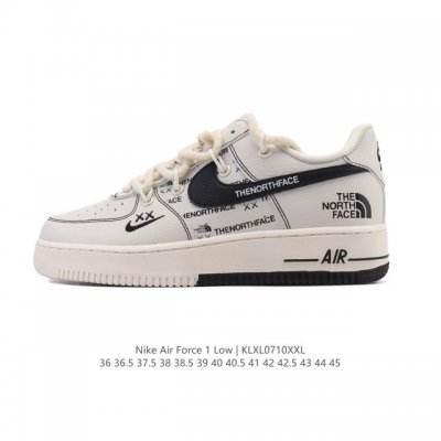 公司级 Af1耐克 Nike Air Force 1 ‘07 Low 空军一号 小白鞋 解构绑带 双鞋带 厚底增高百搭运动板鞋 原楦头原纸板 打造纯正空军版型，