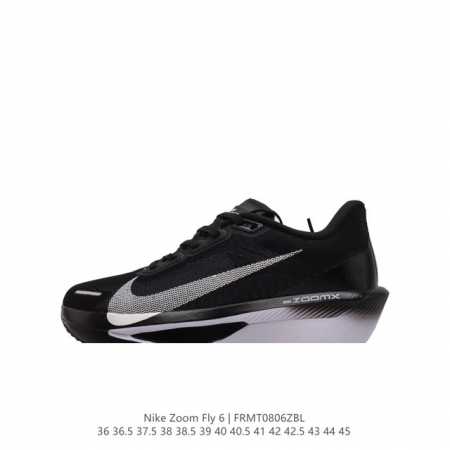 降价原价 元 Nike 耐克 2024春新款男女子zoom Fly 6 Prm缓震轻便跑步鞋。这款鞋在继承了 Nike Zoom Fly 5 的基础上，承诺为跑 - 点击图像关闭