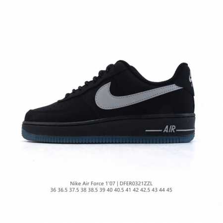140 耐克 Nike Air Force 1 '07 Low 空军一号 小白鞋 含气垫 低帮百搭厚底增高休闲运动板鞋。柔软、弹性十足的缓震性能和出色的中底设计 - 点击图像关闭
