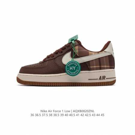 公司级 附赠送logo清洁刷 Af1耐克 Nike Air Force 1 ‘07 Low 空军一号厚底增高百搭休闲运动板鞋 原楦头原纸板 打造纯正空军版型，专 - 点击图像关闭