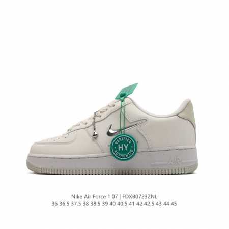 公司级 附赠送logo清洁刷 Af1耐克 Nike Air Force 1 ‘07 Low 空军一号厚底增高百搭休闲运动板鞋 路易威登联名 原楦头原纸板 打造纯 - 点击图像关闭