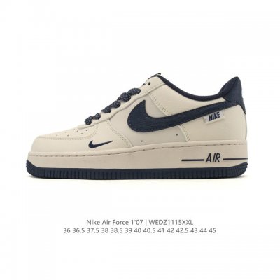 公司级 Af1耐克 Nike Air Force 1 ‘07 Low 空军一号 厚底增高百搭运动板鞋 原楦头原纸板 打造纯正空军版型，专注外贸渠道 全掌内置蜂窝