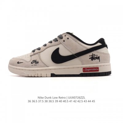 特价 耐克 Nike Dunk Low Retro 运动鞋复古板鞋2025年新款 男女鞋，作为 80 年代经典篮球鞋款，起初专为硬木球场打造，后来成为席卷街头的