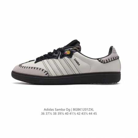 阿迪达斯 德训鞋 Adidas Originals Samba Og Shoes 经典运动鞋小白鞋 T头鞋 男女板鞋 彰显休闲摩登风情的时尚经典鞋。它诞生于50 - 点击图像关闭