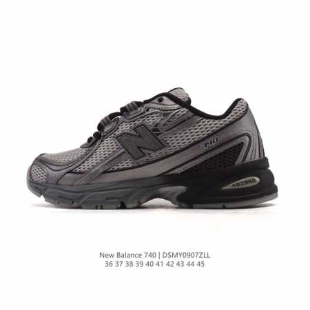 New Balance Mr740 Nb新百伦系列复古老爹风休闲运动慢跑鞋。采用轻质牛剖革拼接透气网眼衬垫织物鞋面材质 T-Beam大底提供足步弓支撑 保持步态 - 点击图像关闭