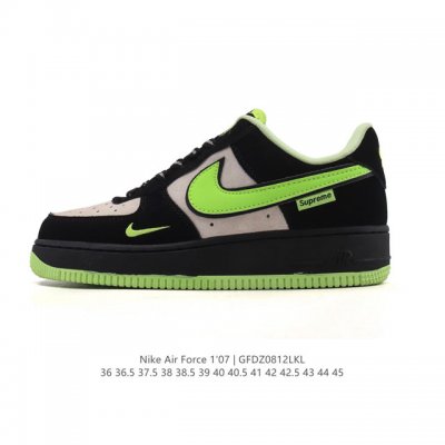 耐克 Nike Air Force 1 '07 Low 空军一号含气垫 小白鞋 2025年新款 低帮百搭厚底增高休闲运动板鞋。柔软、弹性十足的缓震性能和出色的中
