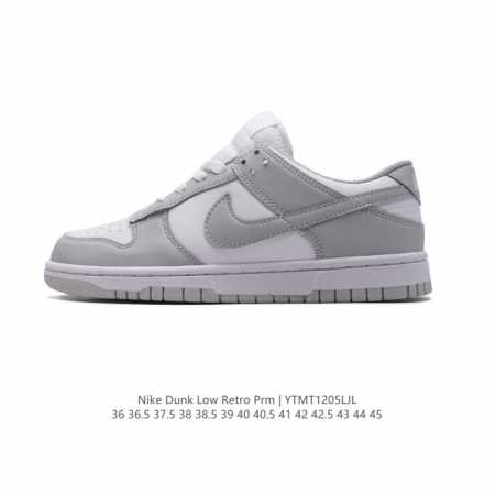 真标 耐克 Nike Dunk Low Retro 运动鞋复古板鞋。作为 年代经典篮球鞋款，起初专为硬木球场打造，后来成为席卷街头的时尚标杆，现以经典细节和复古 - 点击图像关闭