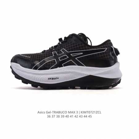 新品公司级 Asics 亚瑟士 Trabuco Max 3 男女同款跑鞋 厚底增高老爹鞋 亚瑟士越野鞋Max3上市 Asics Gel-Trabuco Max - 点击图像关闭