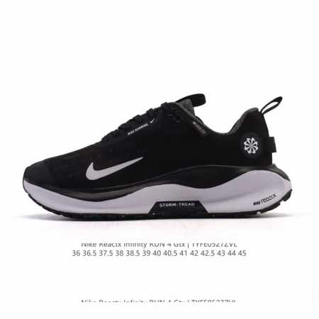 耐克 Nike Infinity Run 4 Gore-Tex 男女子防水公路跑步鞋 厚底增高百搭老爹运动鞋 Nike Reactx 泡绵提供高出 Nike R - 点击图像关闭