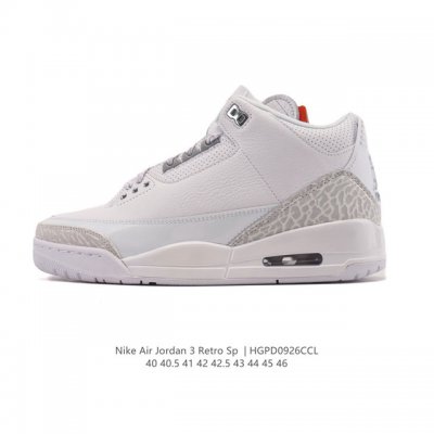 头层皮 耐克 乔丹 Aj3 耐克 Nike Air Jordan 3 Retro Se 乔3 复刻篮球鞋 乔丹3代 三代 男女子运动鞋，作为 Aj 系列中广受认